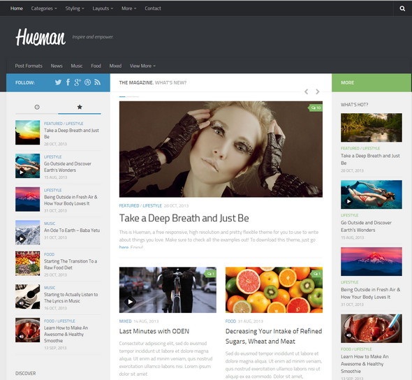 Hueman WordPress Theme